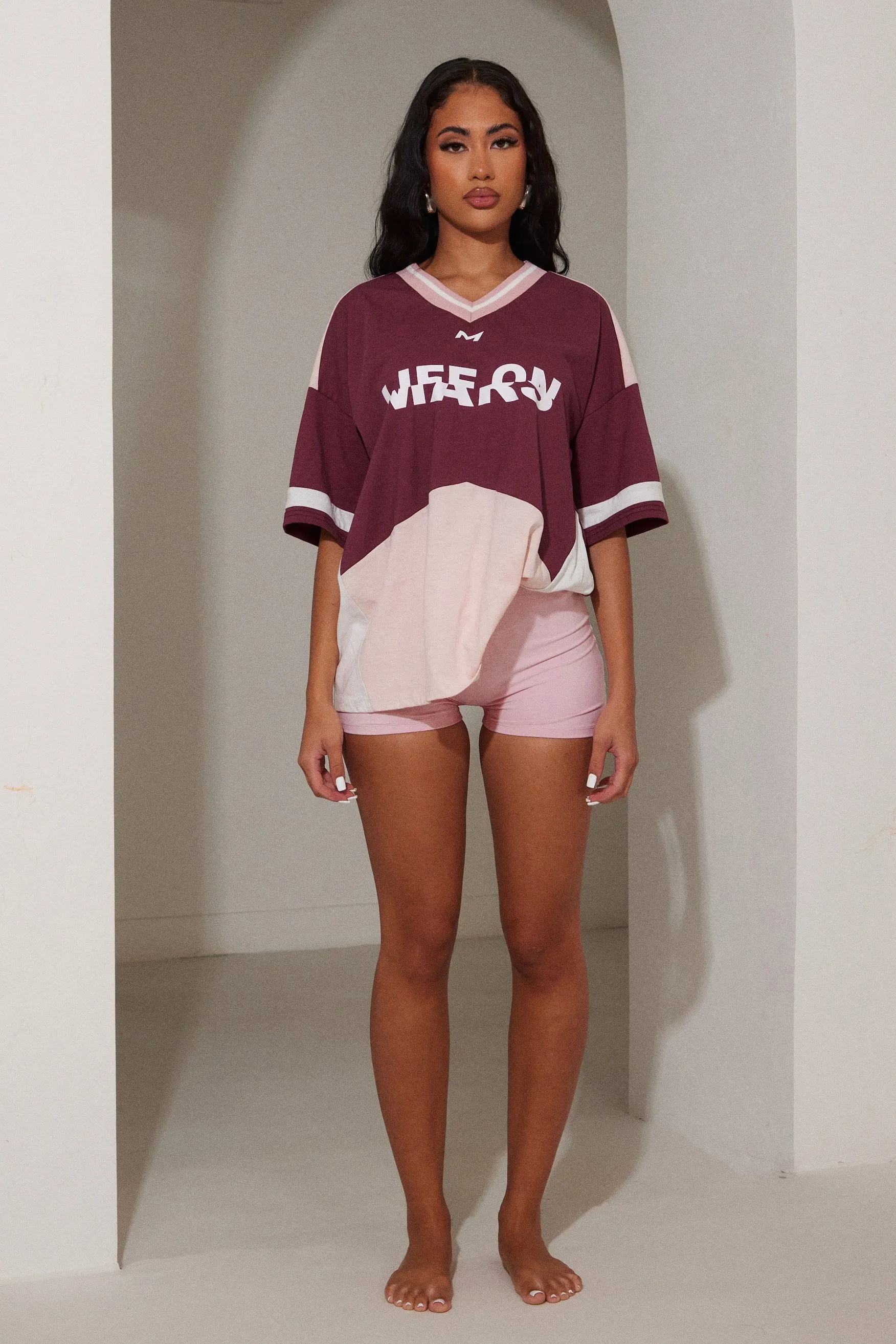 The Tate Short Sleeve Jersey - Wine