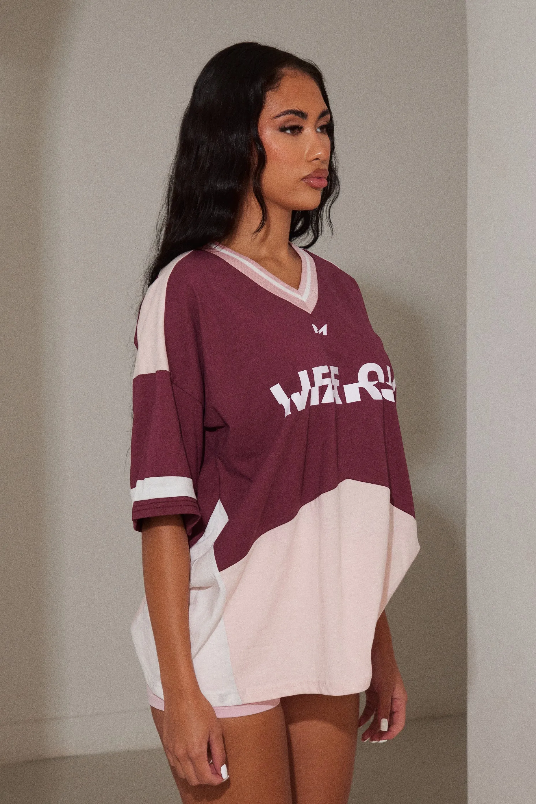 The Tate Short Sleeve Jersey - Wine