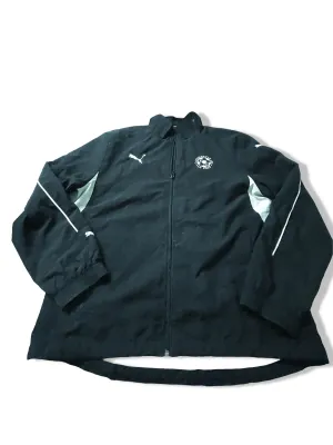 Vintage men's black Puma Castlenau Le nez Le cres full zip track top in M|L 31 W 23|SKU 3885