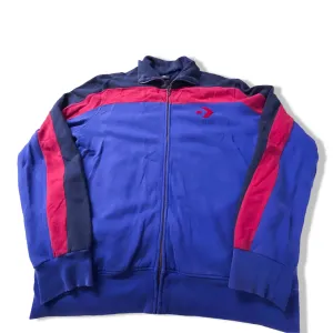 Vintage Men's Converse blue full zip track jacket in XL|L31 W23|SKU 3881